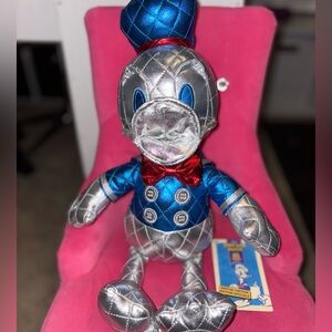 Disney Silver Donald Duck Special Edition Plush